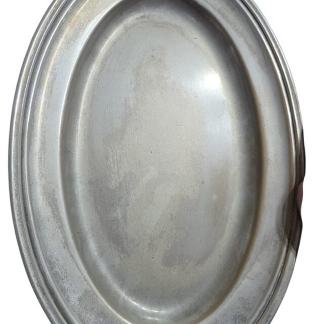 Bandeja espessurada a prata