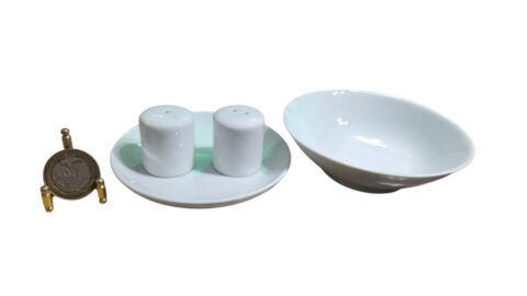 Conjunto de raras peças de porcelana da Varig, feitas pela Schmidt