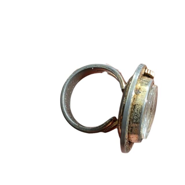 Antigo e vintage anel relógio da marca Imperial