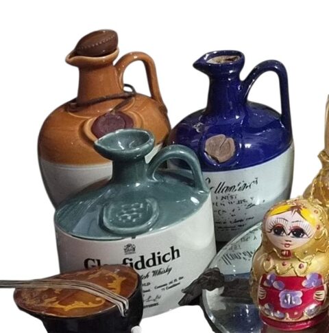 Trio de lindas garrafas