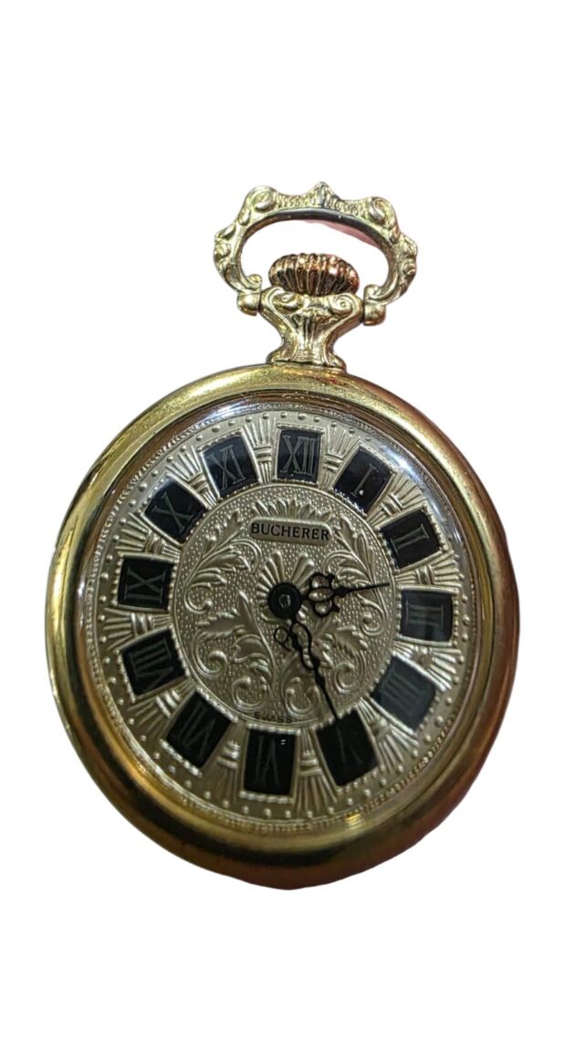 Raríssimo relógio de bolso suíço feminino