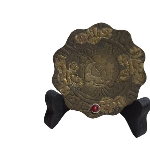 Mini medalhão de metal
