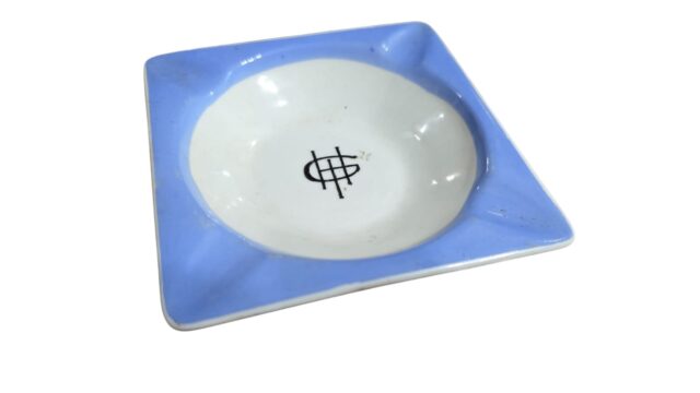 Antigo cinzeiro de porcelana Barão do Rio Branco