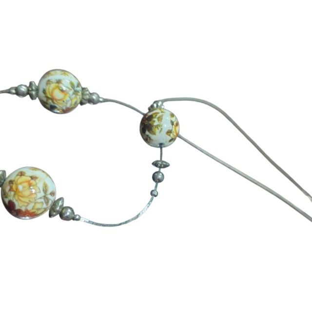 Elegante colar vintage