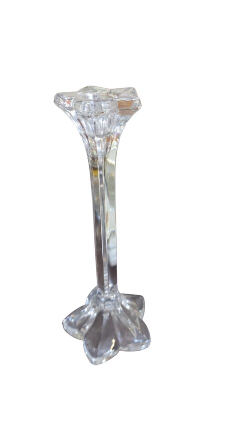 Castiçal flor de cristal de boa qualidade