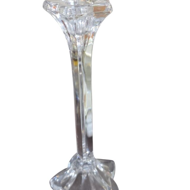 Castiçal flor de cristal de boa qualidade