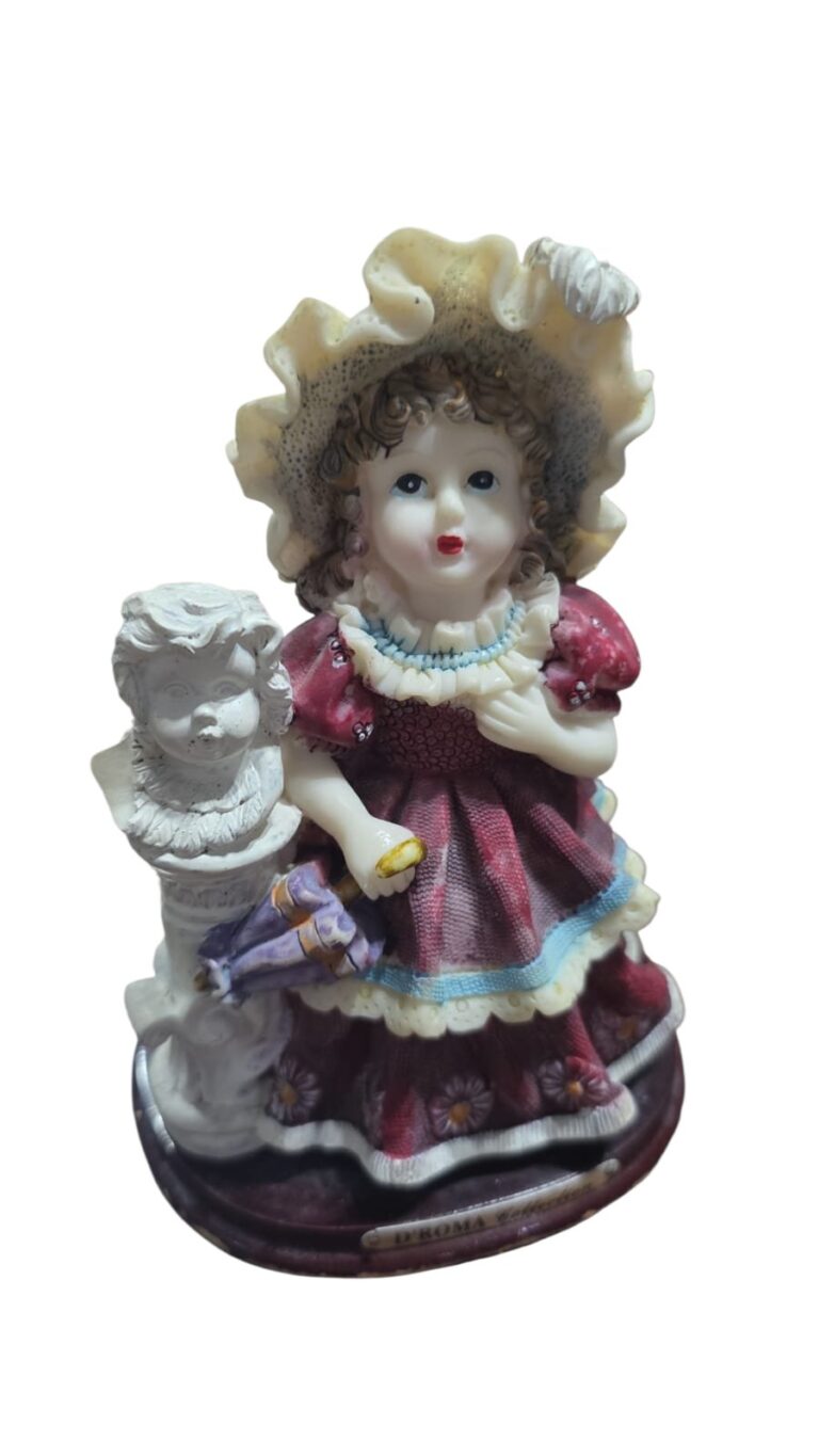 Bela escultura de resina
