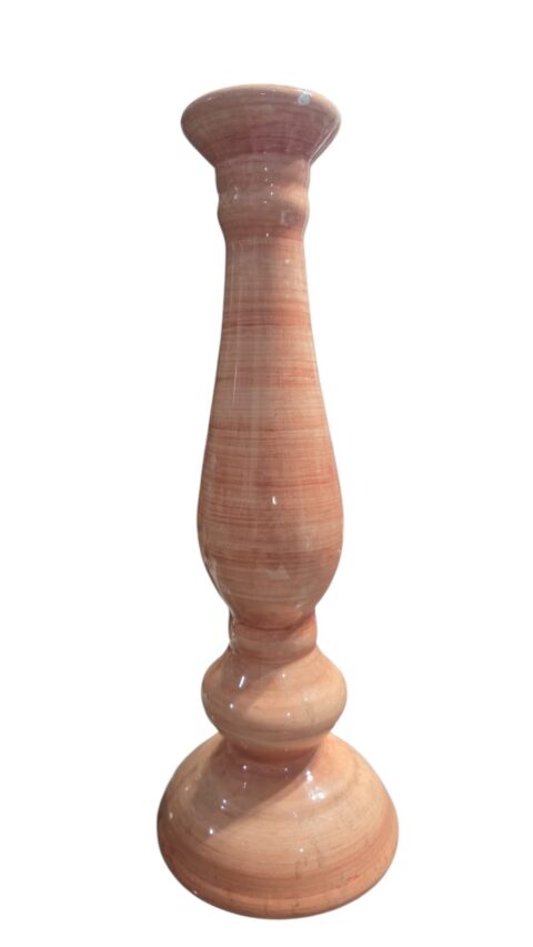 Grande castiçal de cerâmica