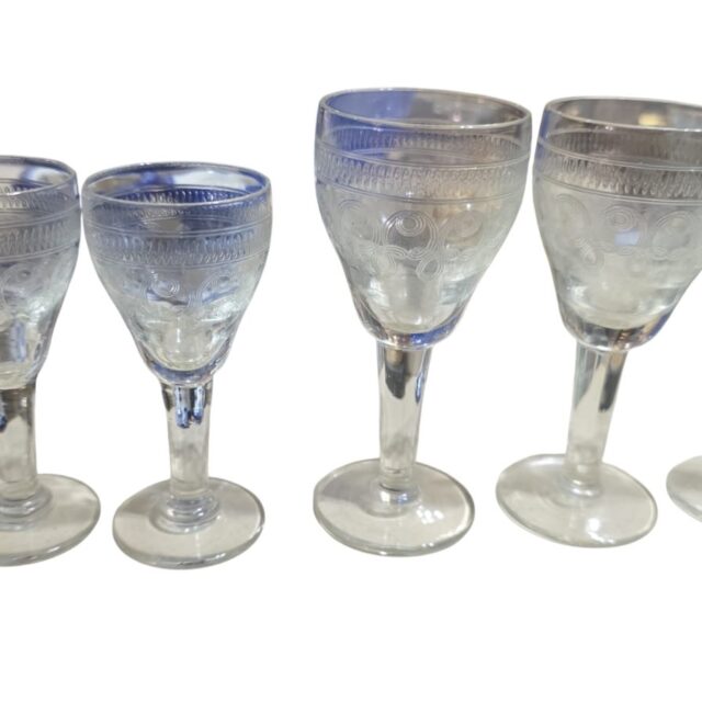 Conjunto de taças de cristal Saint Louis