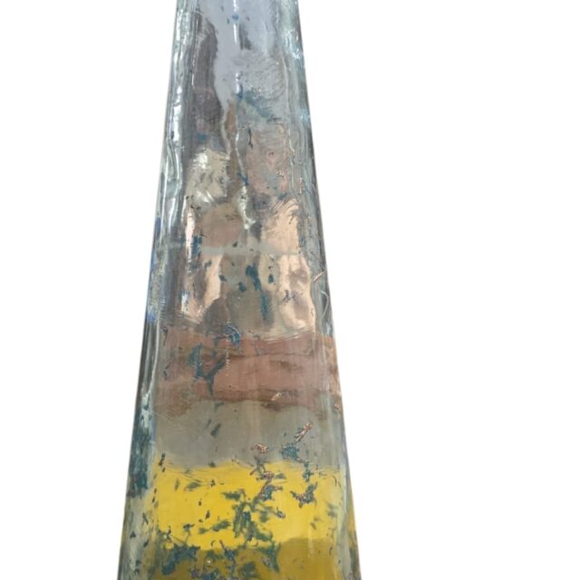Grande vaso de vidro