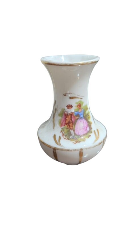 Vasinho de porcelana cena galante