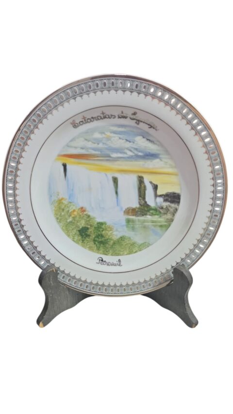 Porcelana pintada a mão