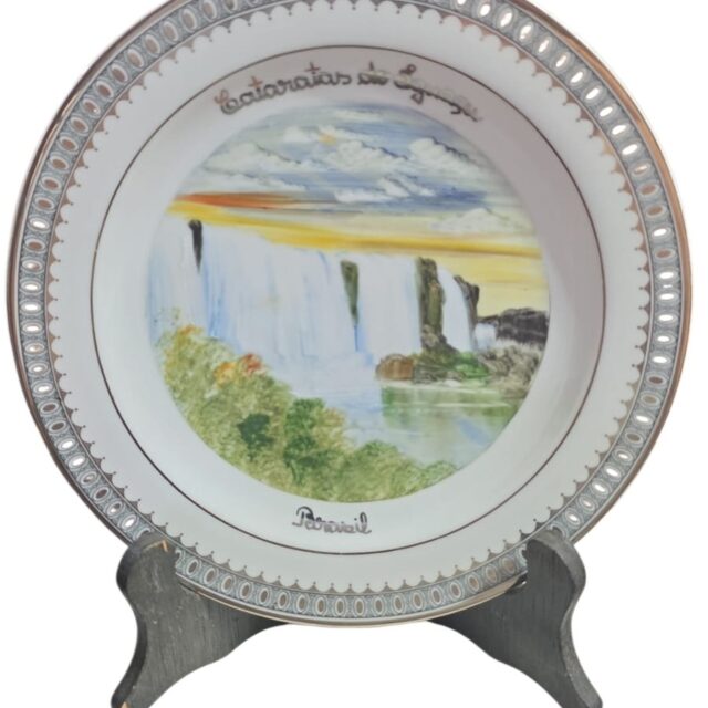 Porcelana pintada a mão