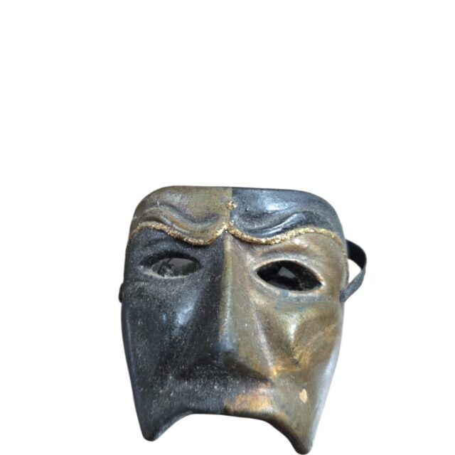 Máscara veneziana de cerâmica