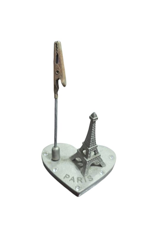 Porta recados francês de metal