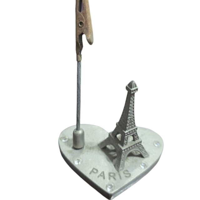Porta recados francês de metal