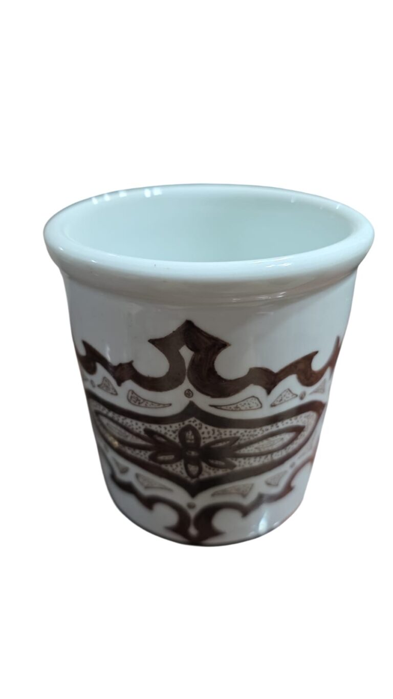 Cachepot Schmidt pintado a mão