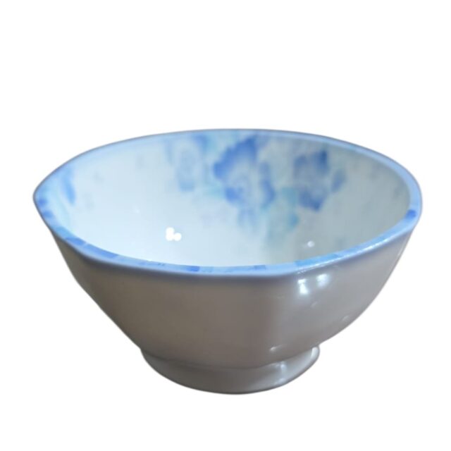 Bowl de porcelana japonesa, motivos florais
